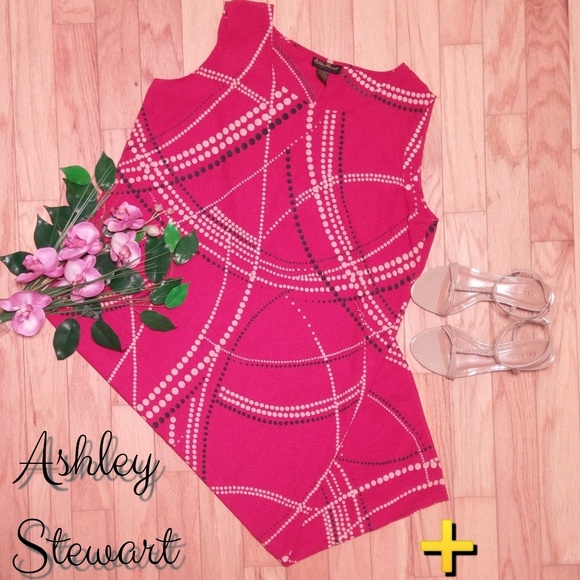 Ashley Stewart Dresses & Skirts - 🔴🔥Ashley Stewart | Geometric Print Dress EUC